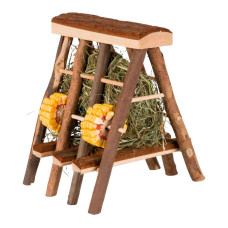 Brinquedo Celeiro Com Feno E Aneis De Sementes